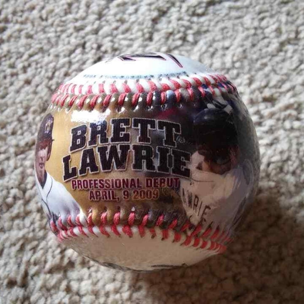 Wisconsin Timber Rattlers Brett Lawrie Baseball Souvenir Ball Milwaukee Brewers
